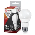 Лампа сд низковольтная LED-MO-PRO 10Вт 12-48В Е27 6500К 900Лм | 4690612038056 | IN HOME