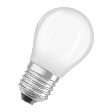 Лампа светодиодная LEDPCLP40D 5W/827 230VGLFR E27 10X1 | 4058075438897 | OSRAM