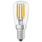 Лампа светодиодная LED PT2625 2,8W/827 220-240V FIL CL E14 250lm 15000h FIL для холодильника | 4058075133471 | Osram