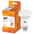                  Лампа светодиодная LED 8Вт Е27 220В 3000К R63 рефлектор | LLE-R63-8-230-30-E27 | IEK
               