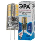                  Лампа светодиодная LED-JC-2,5W-12V-840-G4 | Б0033192 | ЭРА
               