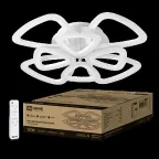                  Светильник светодиодный ELEGANT SANSA-W 120Вт 230В 3000-6500K 8400Лм 640х120мм c пультом ДУ | 4690612035383 | IN HOME
               