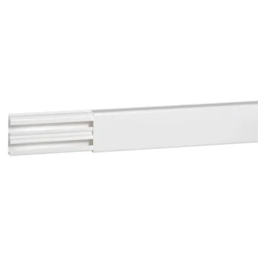 Мини-плинтус DLPlus - 32x12,5 мм - 2 отделения - длина 3 м - белый | 033310 | Legrand