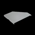                  Крышка переходника левого 50-300 | KPD50-300-L | КМ-профиль
               