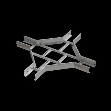 Х-разветвитель лестничный 100х200х1,5 мм INOX304 N | LXD100-200-1.5 INOX304 N | КМ - профиль