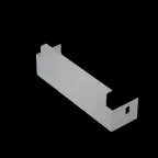                  Заглушка лотка 50х150 мм "ПЛЮС" INOX304 | ZUplus50-150 INOX304 | КМ - профиль
               