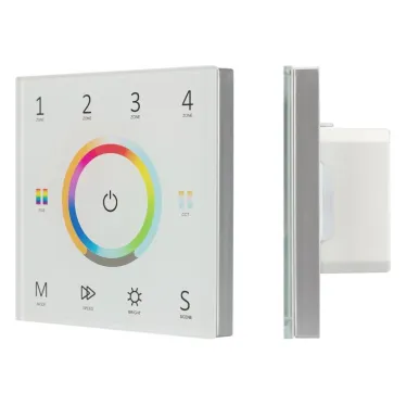 Панель Sens SMART-P67-MULTI White (230V, 4 зоны, 2.4G) | 028321 | Arlight