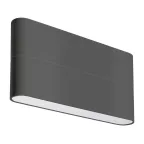                  Светильник SP-WALL-FLAT-S170x90-2x6W Warm3000 (GR, 120 deg, 230V) (Arlight, IP54 Металл, 3 года) | 032412 | Arlight
               