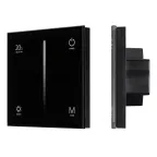                  Панель SMART-P6-DIM-G-IN Black (12-24V, 4x3A, Sens, 2.4G) (Arlight, IP20 Пластик, 5 лет) | 034780 | Arlight
               