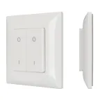                  Панель SMART-P47-DIM-P-SUF (3V, 2 зоны, Knob, 2.4G) (Arlight, Пластик) | 028301 | Arlight
               