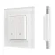 Панель SMART-P47-DIM-G-SUF (3V, 2 зоны, Knob, 2.4G) (Arlight, Стекло) | 032984 | Arlight