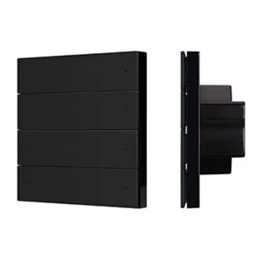 INTELLIGENT ARLIGHT Кнопочная панель SMART-DMX512-801-22-8G-8SC-DIM-IN Black (230V, 2.4G) (IARL, IP20 Пластик, 5 лет) | 039316 | Arlight