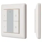                  Панель Knob SR-2853K4-RF-UP White (3V, DIM, 2 зоны) | 021459 | Arlight
               
