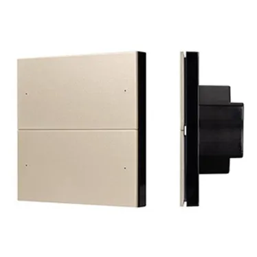 INTELLIGENT ARLIGHT Кнопочная панель SMART-DMX512-801-22-4G-4SC-DIM-IN Gold (230V, 2.4G) (IARL, IP20 Пластик, 5 лет) | 039313 | Arlight