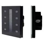                  INTELLIGENT ARLIGHT Сенсорная панель DALI-901-11-ADDR-3SC-DIM-DT6-IN Black (BUS) (IARL, IP20 Пластик, 3 года) | 037189 | Arlight
               