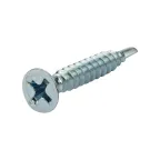 Саморез оконный KRANZ сверло, 3.9х25, белый цинк, короб (500 шт./уп.) |KR-01-3722-0011 | Kranz