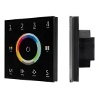                 Панель Sens SMART-P67-MULTI Black (230V, 4 зоны, 2.4G) | 028322 | Arlight
               