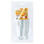 Дюбель фасадн. c шурупом потайн. гол с шлицем TORX 8x140 (4 шт) - пакет | 147668 | Tecfi