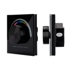                  Панель Rotary SR-2836-RGB Black (3V,RGB,1зона) | 019572 | Arlight
               