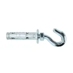 Анкер с крюком DX ZN М8x50 (4 шт) - пакет | 148888 | Tecfi