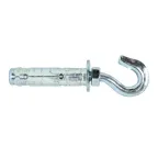 Анкер с крюком DX ZN М6x75 (4 шт) - пакет | 148887 | Tecfi