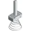 STRUT-болт 8х30 с конусной пружиной TDZ | stbkp8x30-TDZ | EKF