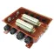 Коробка распределительная монтажная КМ 65-40 У2 пластиковый ввод IP54 | zeta30359 | ГОФРОМАТИК