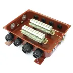                  Коробка распределительная монтажная КМ 65-40 У2 пластиковый ввод IP54 | zeta30359 | ГОФРОМАТИК
               