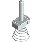                  STRUT-болт 12х30 с конусной пружиной TDZ | stbkp12x30-TDZ | EKF
               