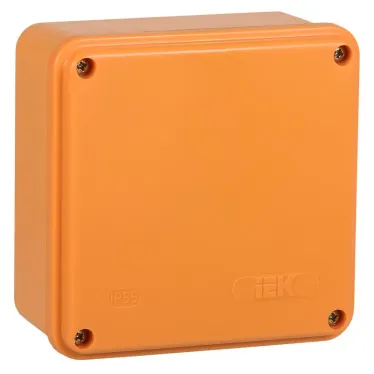 Коробка расп. огн. ПС 100х100х50мм 4P 4мм2 IP44 гл. с.  | UKF20-100-100-050-4-4-09 | IEK