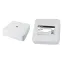 Коробка распределительная КР 100х100х29 о/п белая, IP40, с клем. колодкой, инд. штрихкод | SQ1401-0908 | TDM