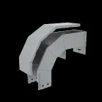 Т-ответвитель крышка верт. вниз 50х300х50 мм "ПЛЮС" INOX304 | OKTDplus50-300-50 INOX304 | КМ - профиль