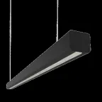 Cветильник светодиодный Mercury LED Mall 2026*66*58 мм опал 80W 4000К RAL9005 черный матовый | V1-R0-90431-31G02-2308040 | VARTON