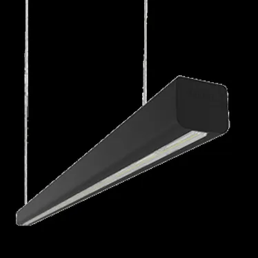 Cветильник светодиодный Mercury LED Mall 2026*66*58 мм опал 80W 4000К RAL9005 черный матовый | V1-R0-90431-31G02-2308040 | VARTON