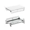 Крыша основание преперфорированные IT-CQE 600x1200, RAL7035 | RGIT612F | DKC