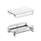                  Крыша основание преперфорированные IT-CQE 600x1200, RAL7035 | RGIT612F | DKC
               