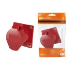 Розетка 424 скрытая 3Р+РЕ 32А 380В IP44  | SQ0604-0015 | TDM