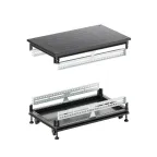                  Крыша основание преперфорированные IT-CQE 600x1200, RAL9005 | RBIT612F | DKC
               