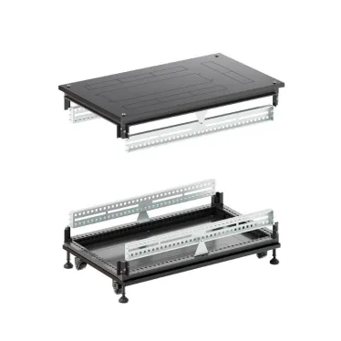 Крыша основание преперфорированные IT-CQE 600x1200, RAL9005 | RBIT612F | DKC