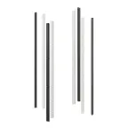 Стойки вертикальные комплект для 48U IT-CQE RAL9005 | RBITKMN48 | DKC