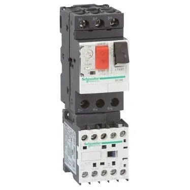 Пускатель магнитный 6А - 24B GV2-ME06 1-1.6А GV2MEK1
