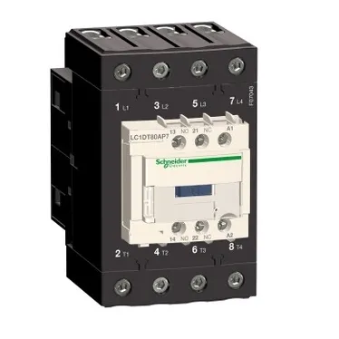 Пускатель магнитный 80А - 24B 1НО+1НЗ LC1DT