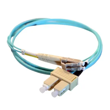 Оптоволоконный шнур OM 3 - многомодовый - 10 Giga - SC/LC - длина 2 м | 032613 | Legrand