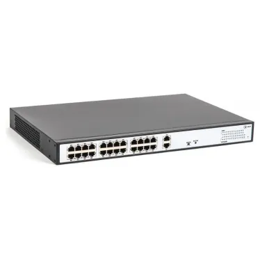 SKAT PoE-24E-2G коммутатор PoE Plus, мощность 250Вт, порты: 24-Ethernet, 2-Uplink | 2044 | Бастион