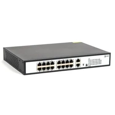 SKAT PoE-16E-2G коммутатор PoE Plus, мощность 250Вт, порты: 16-Ethernet, 2-Uplink | 2024 | Бастион