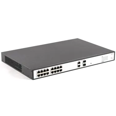 SKAT PoE-16E-2G-2S коммутатор PoE Plus, мощность 260Вт, порты:16-Ethernet, 2-Uplink, 2-SFP | 2034 | Бастион