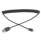                  USB кабель универсальный microUSB шнур витой 1,5 м черный | 18-4300 | REXANT
               
