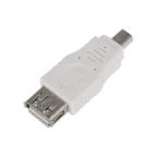                  Переходник USB (гнездо USB-A - штекер mini USB), (1шт.) | 06-0191-A | REXANT
               