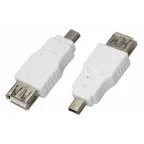 Переходник гнездо USB-A (Female)-штекер miniUSB (Male) | 18-1175 | REXANT