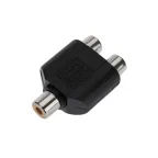                  Переходник гнездо RCA - 2 гнезда RCA | 14-0422 | REXANT
               